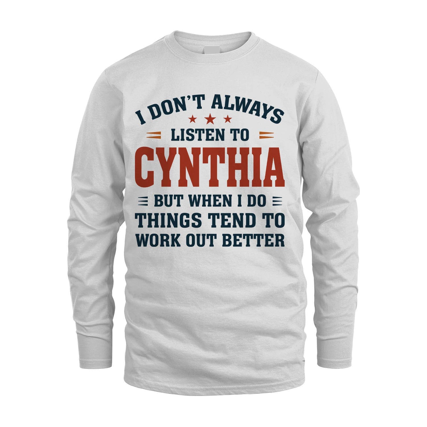 I Don't Always Listen To... CYNTHIA M1-2