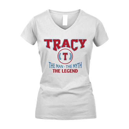 The Man The Myth The Legend Jet Style Shirt TRACY M1-9