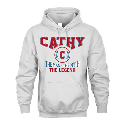 The Man The Myth The Legend Jet Style Shirt CATHY M1-9