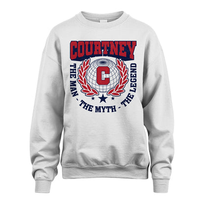 The Man The Myth The Legend Logo Shirt COURTNEY M1-30
