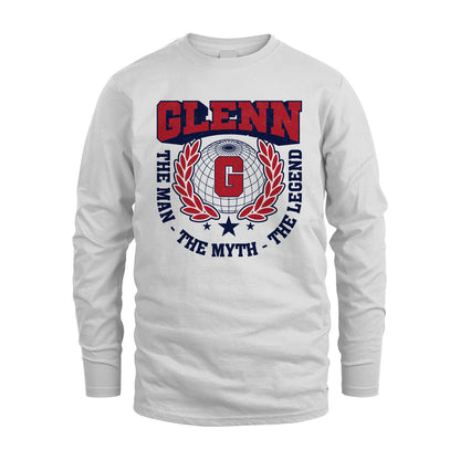The Man The Myth The Legend Logo Shirt GLENN M1-30