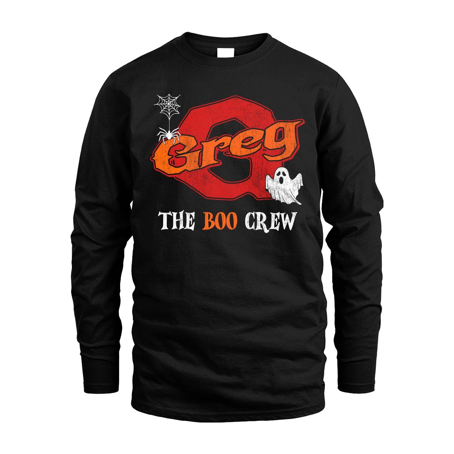 The Boo Crew Halloween Custom Name Shirt GREG M1-22