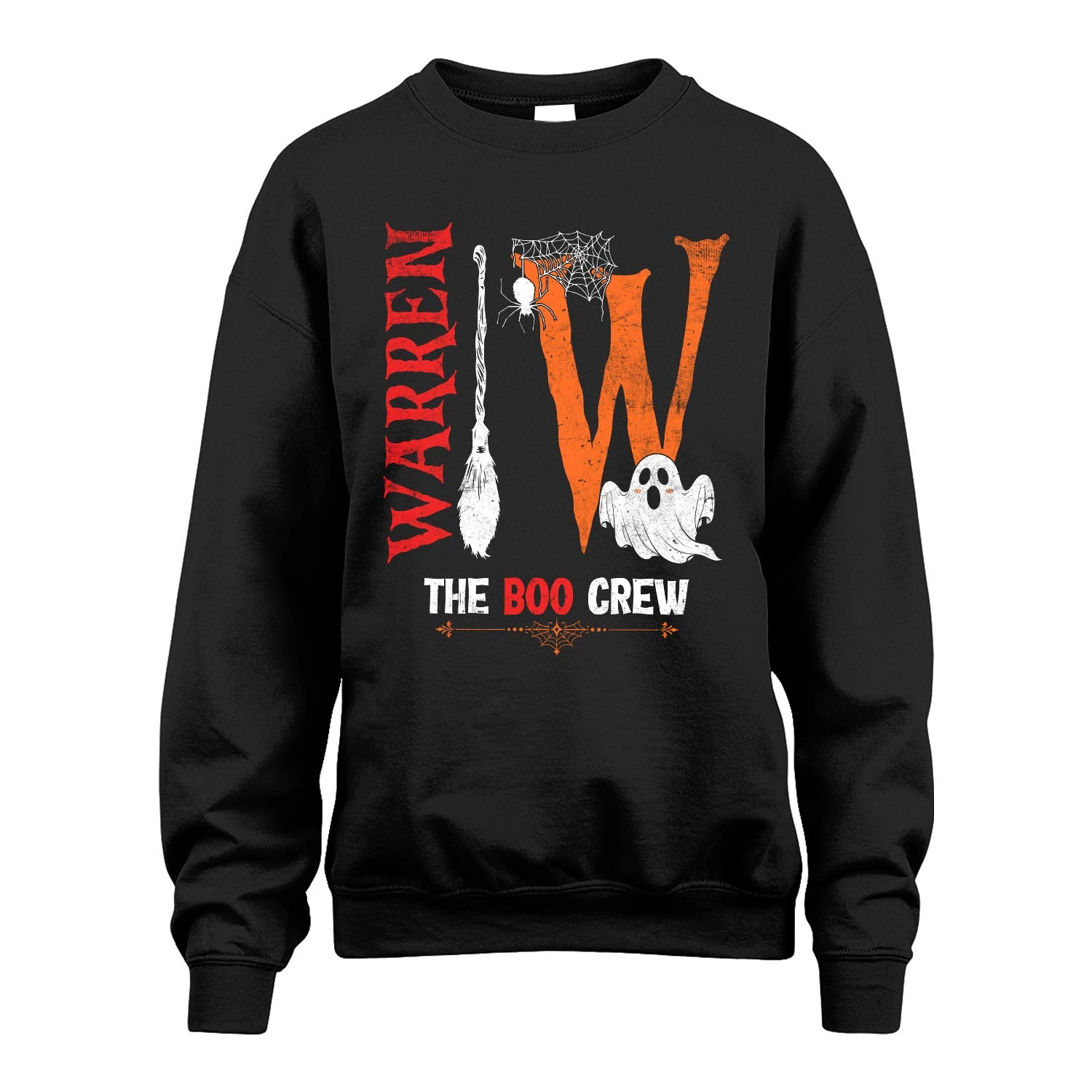 The Boo Crew Halloween With Your Name Shirt WARREN M1-23