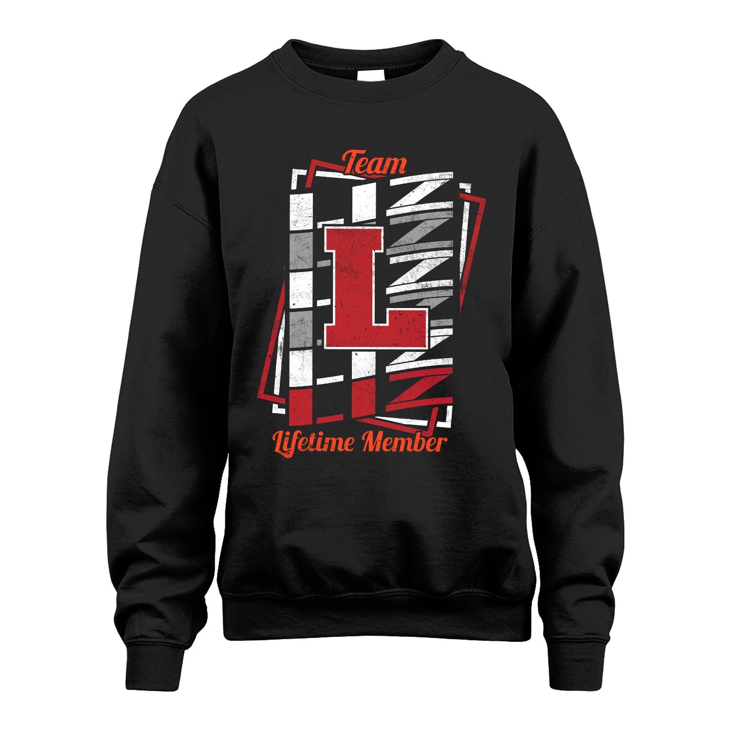 Team Your Name Lifetime Member Sporty Shirt LIZ M1-25
