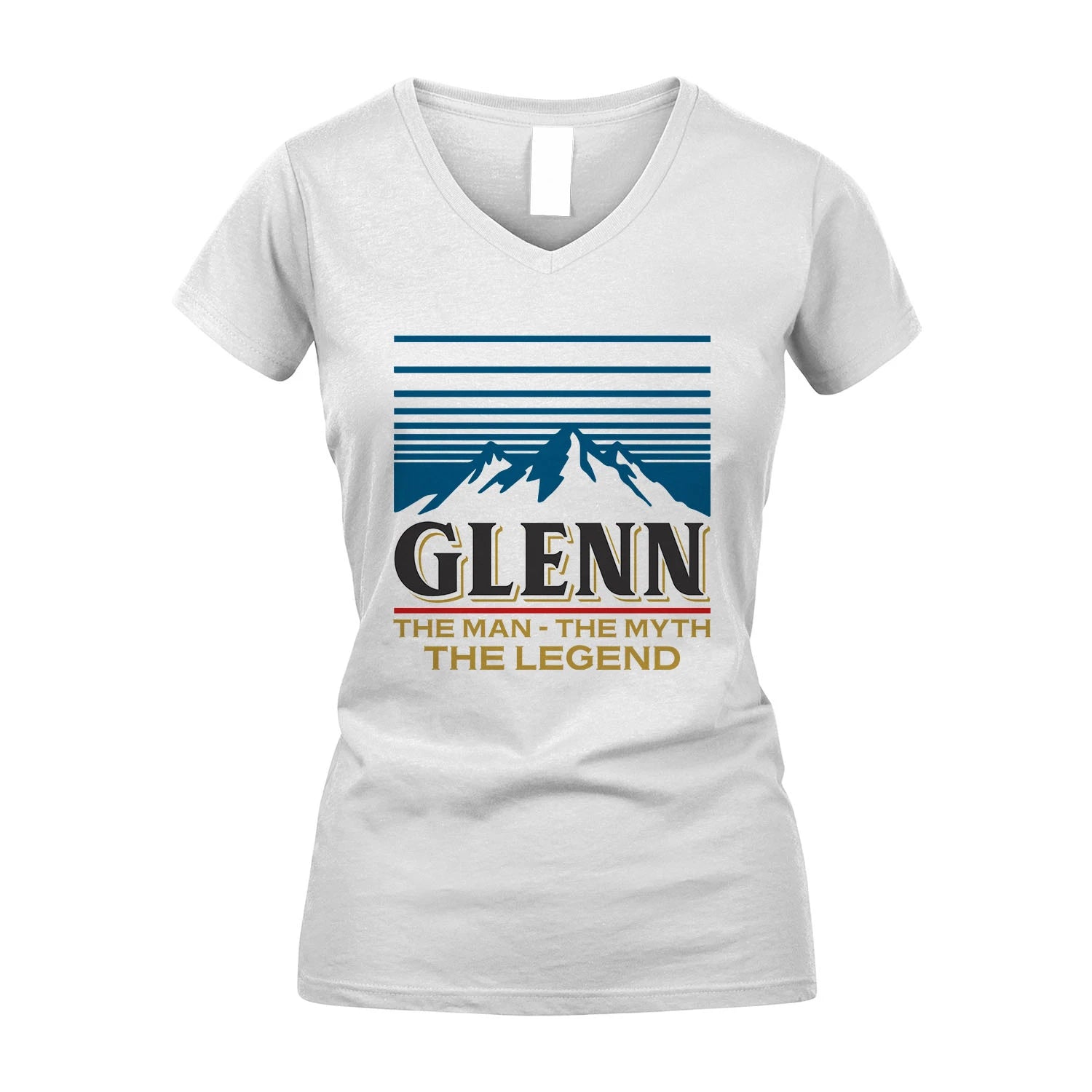 The Man The Myth The Legend Vintage Mountain Shirt GLENN M1-19