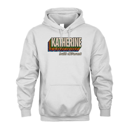 Your Name Built Different Retro Shirt KATHERINE M1-26