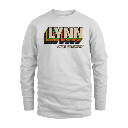 Your Name Built Different Retro Shirt LYNN M1-26