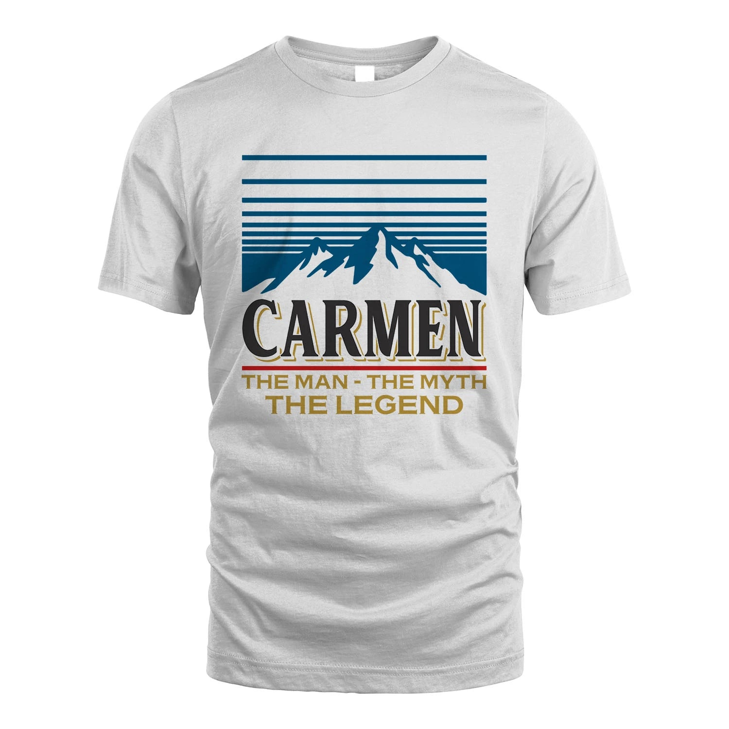 The Man The Myth The Legend Vintage Mountain Shirt CARMEN M1-19