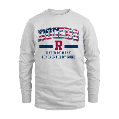 Hated By Many Confronted By None America Shirt ROGERS M1-10