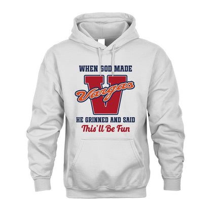 God Made Your Name Custom Shirt VARGAS M1-16