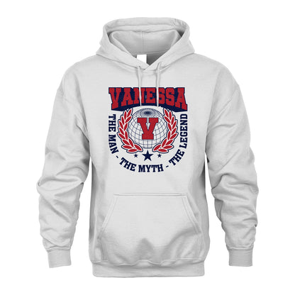 The Man The Myth The Legend Logo Shirt VANESSA M1-30