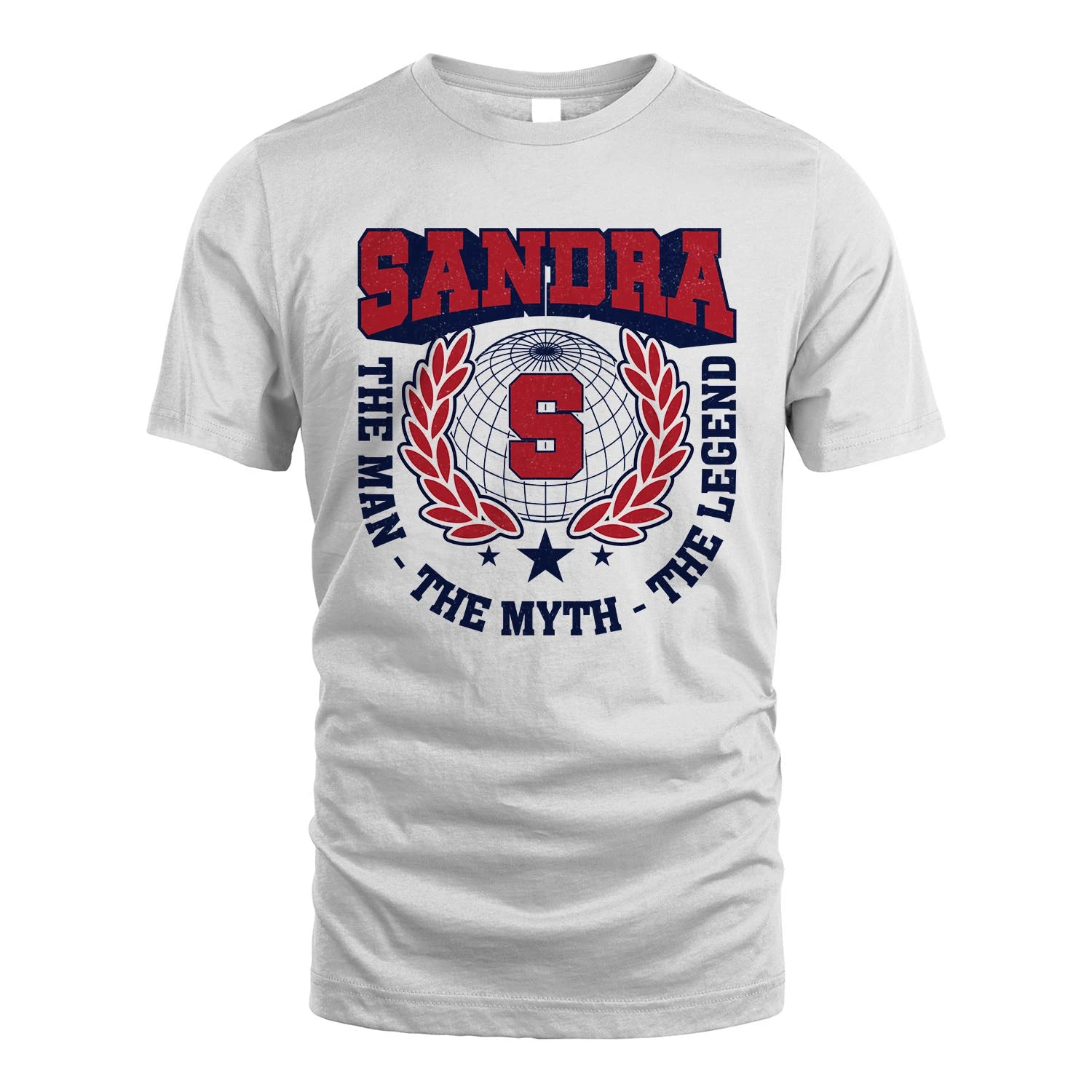 The Man The Myth The Legend Logo Shirt SANDRA M1-30