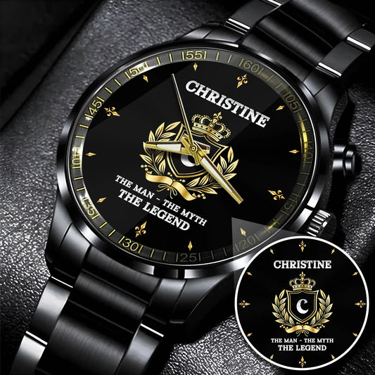 The Man The Myth The Legend King Crown Watch CHRISTINE M1-W4