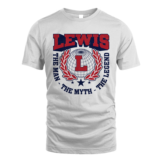 The Man The Myth The Legend Logo Shirt LEWIS M1-30