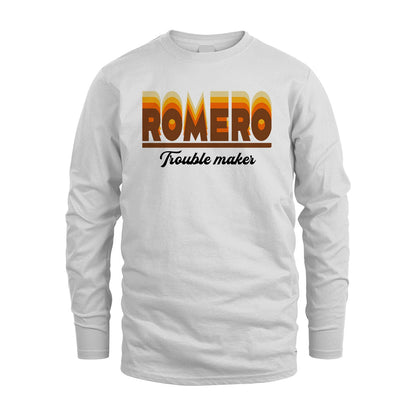 Your Name Trouble Maker Funny Shirt ROMERO M1-34