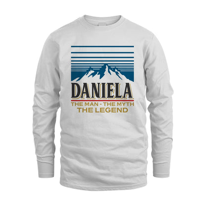 The Man The Myth The Legend Vintage Mountain Shirt DANIELA M1-19