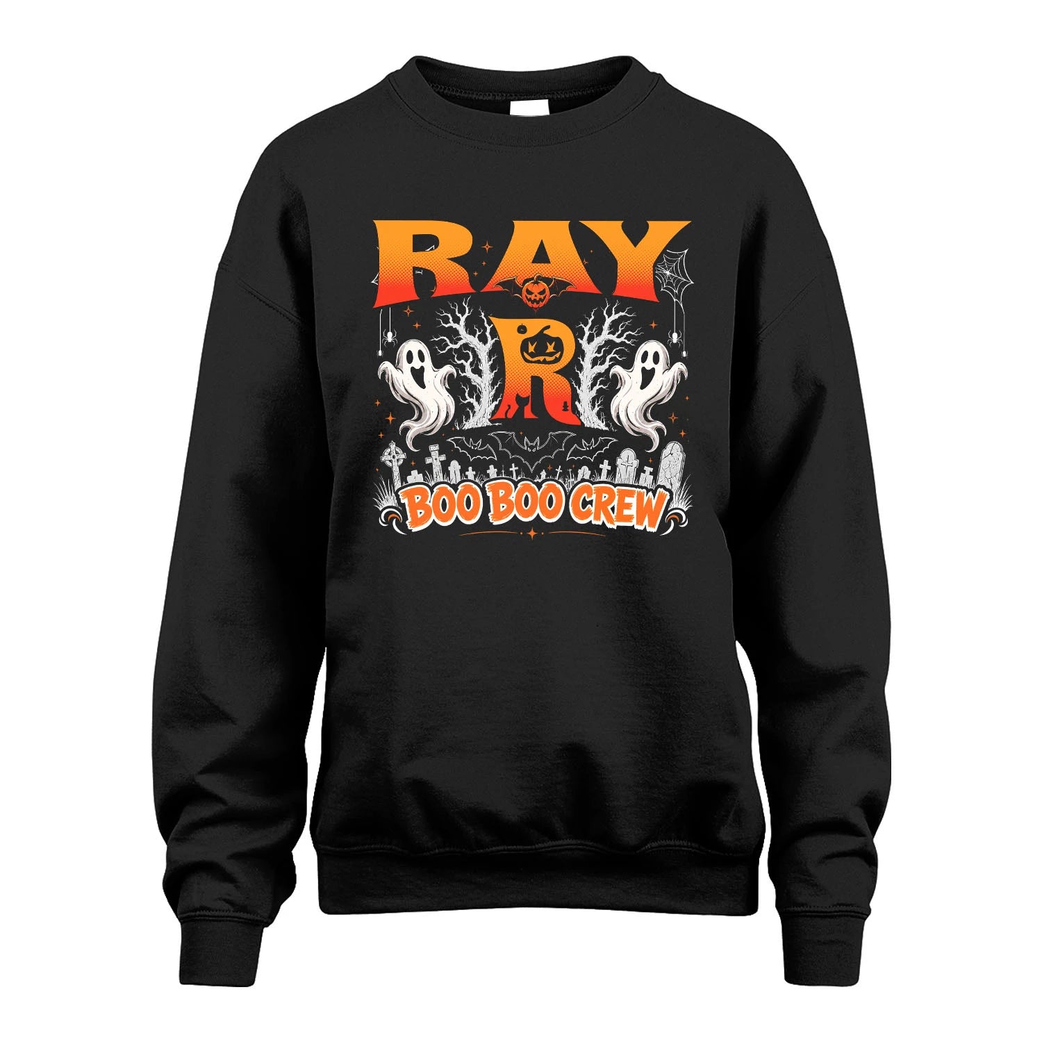 Boo Boo Crew Halloween Custom Name Shirt RAY M1-28
