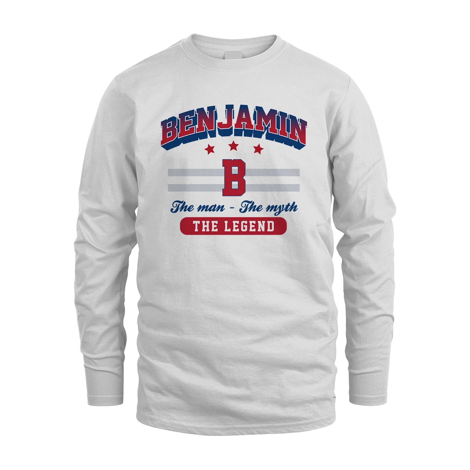 The Man The Myth The Legend With Your Name Shirt BENJAMIN M1-35