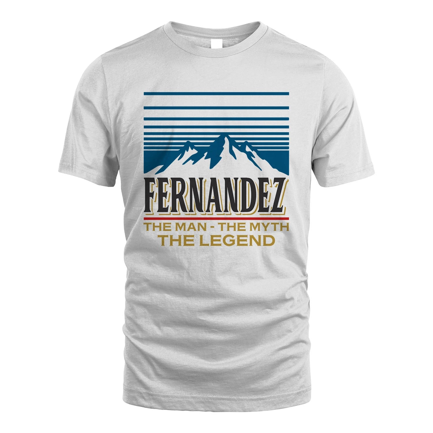 The Man The Myth The Legend Vintage Mountain Shirt FERNANDEZ M1-19