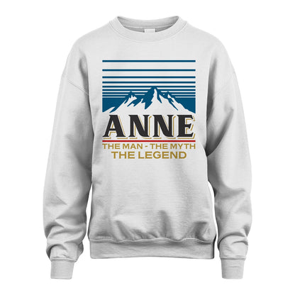 The Man The Myth The Legend Vintage Mountain Shirt ANNE M1-19