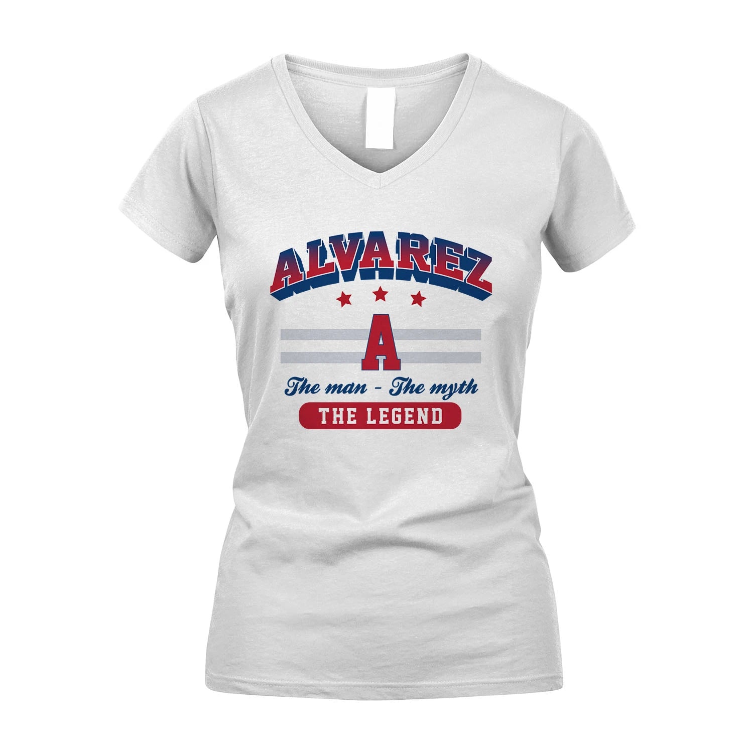 The Man The Myth The Legend With Your Name Shirt ALVAREZ M1-35
