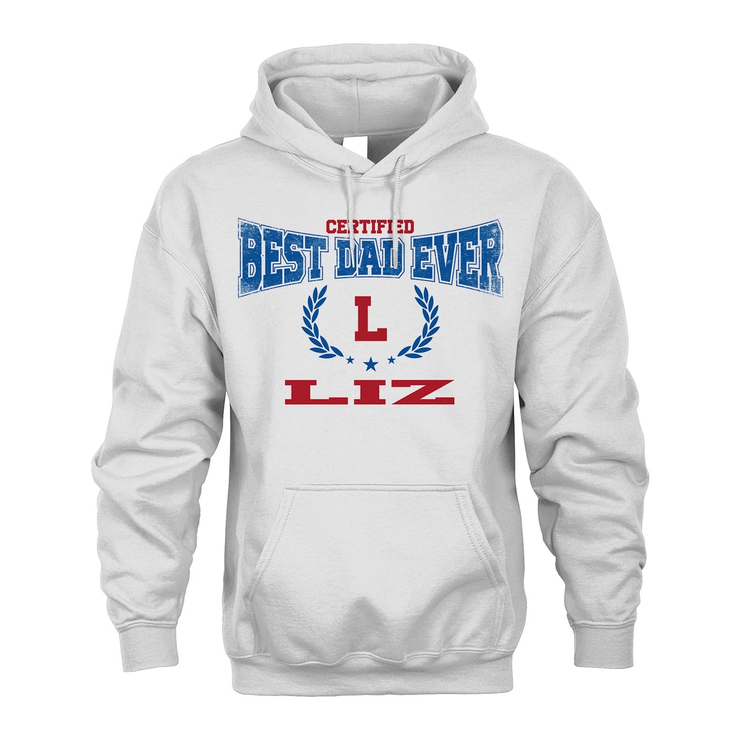 Certified Best Dad Ever Shirt LIZ M1-11