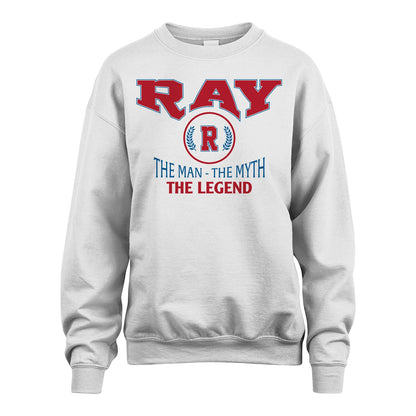 The Man The Myth The Legend Jet Style Shirt RAY M1-9
