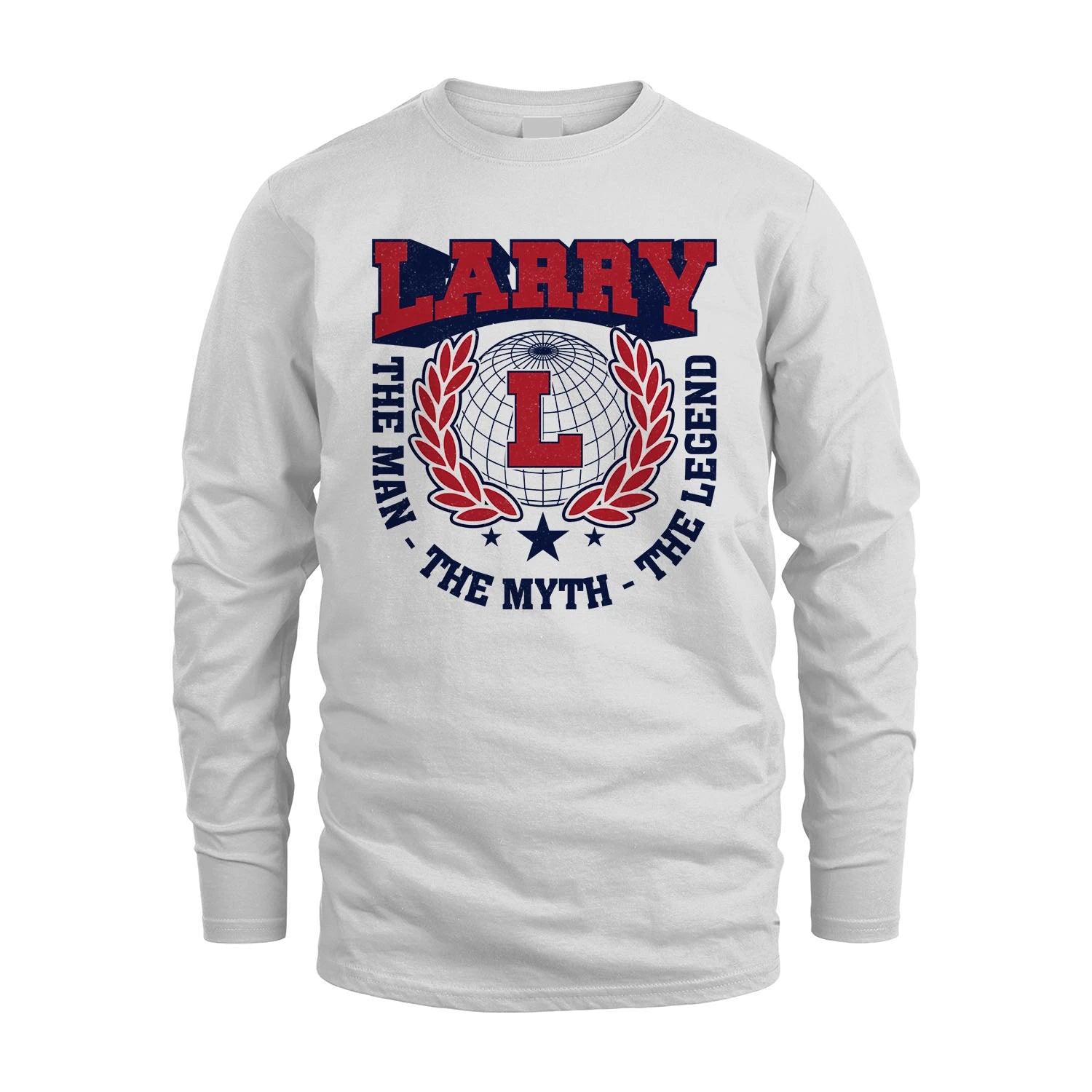 The Man The Myth The Legend Logo Shirt LARRY M1-30