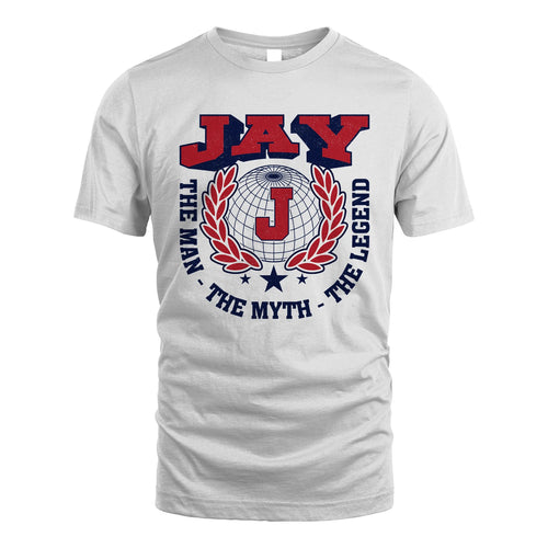 The Man The Myth The Legend Logo Shirt JAY M1-30
