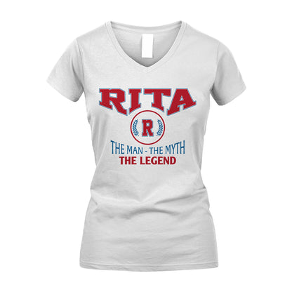 The Man The Myth The Legend Jet Style Shirt RITA M1-9