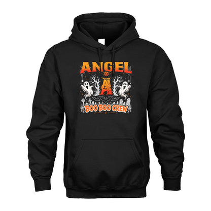 Boo Boo Crew Halloween Custom Name Shirt ANGEL M1-28