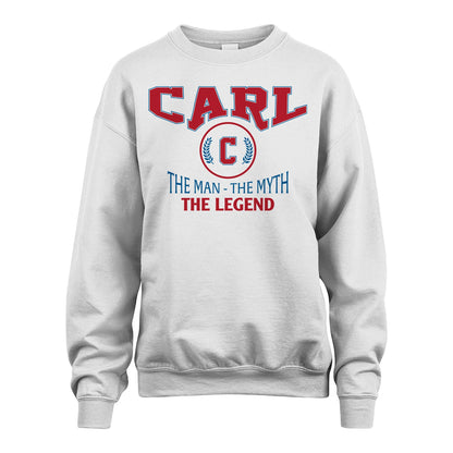 The Man The Myth The Legend Jet Style Shirt CARL M1-9