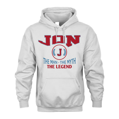 The Man The Myth The Legend Jet Style Shirt JON M1-9