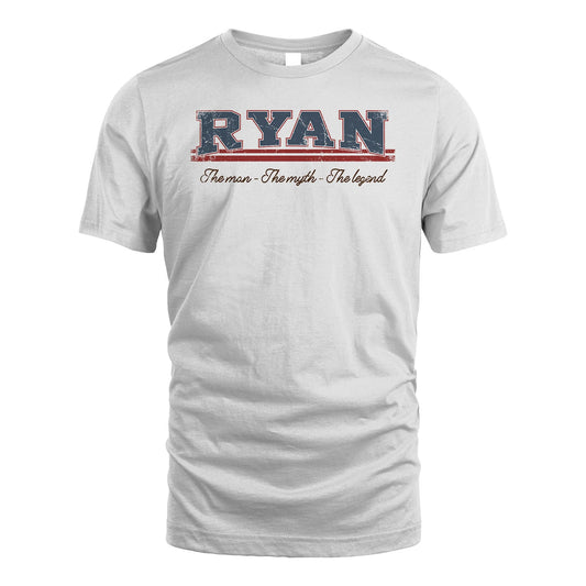 The Man The Myth The Legend Vintage Shirt RYAN M1-6