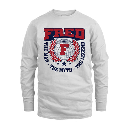 The Man The Myth The Legend Logo Shirt FRED M1-30