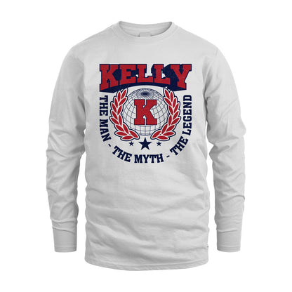 The Man The Myth The Legend Logo Shirt KELLY M1-30