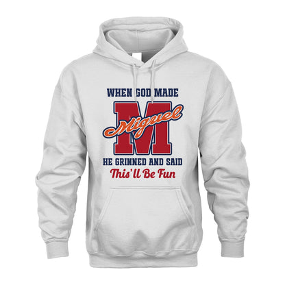 God Made Your Name Custom Shirt MIGUEL M1-16