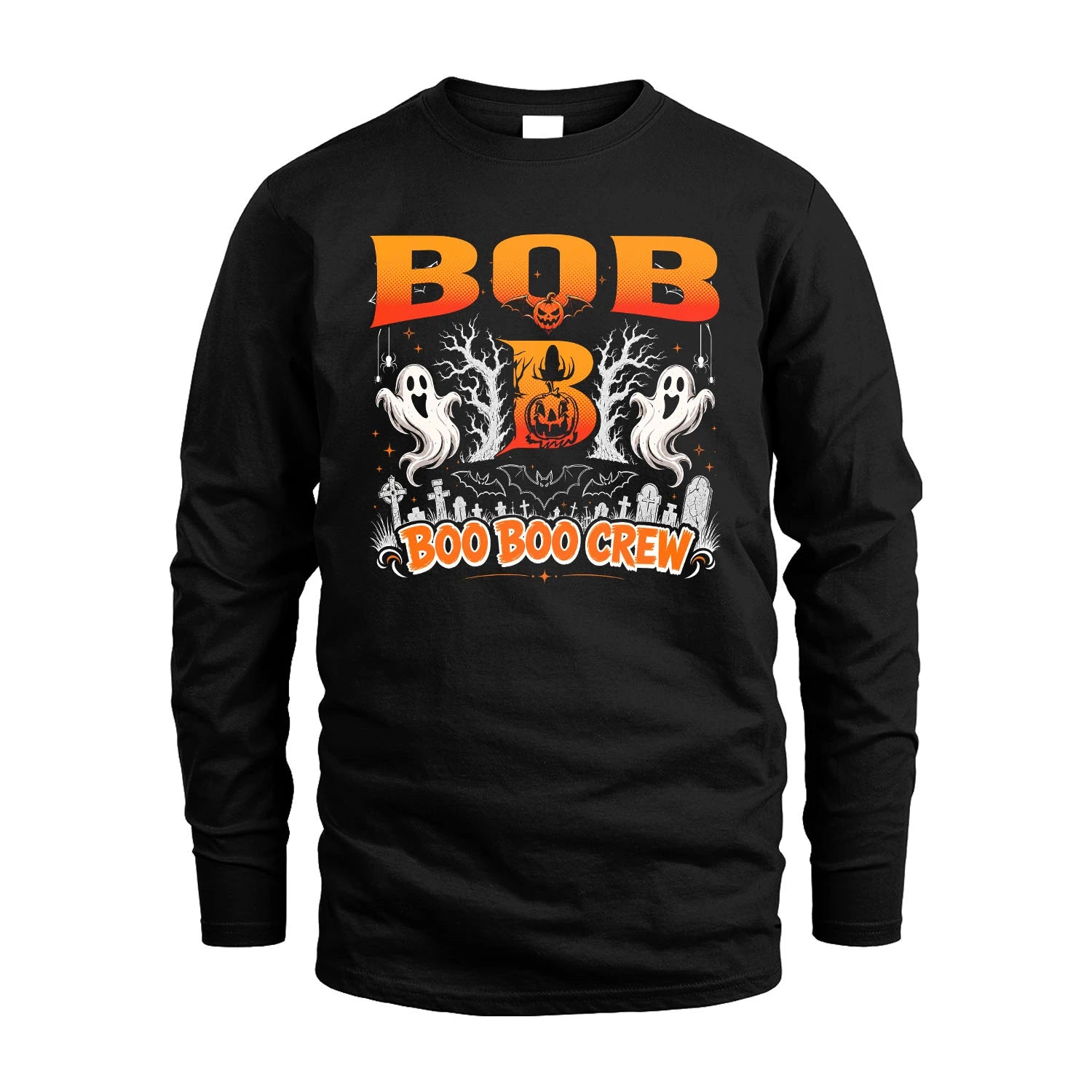 Boo Boo Crew Halloween Custom Name Shirt BOB M1-28