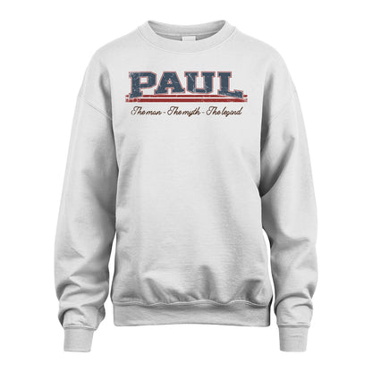 The Man The Myth The Legend Vintage Shirt PAUL M1-6