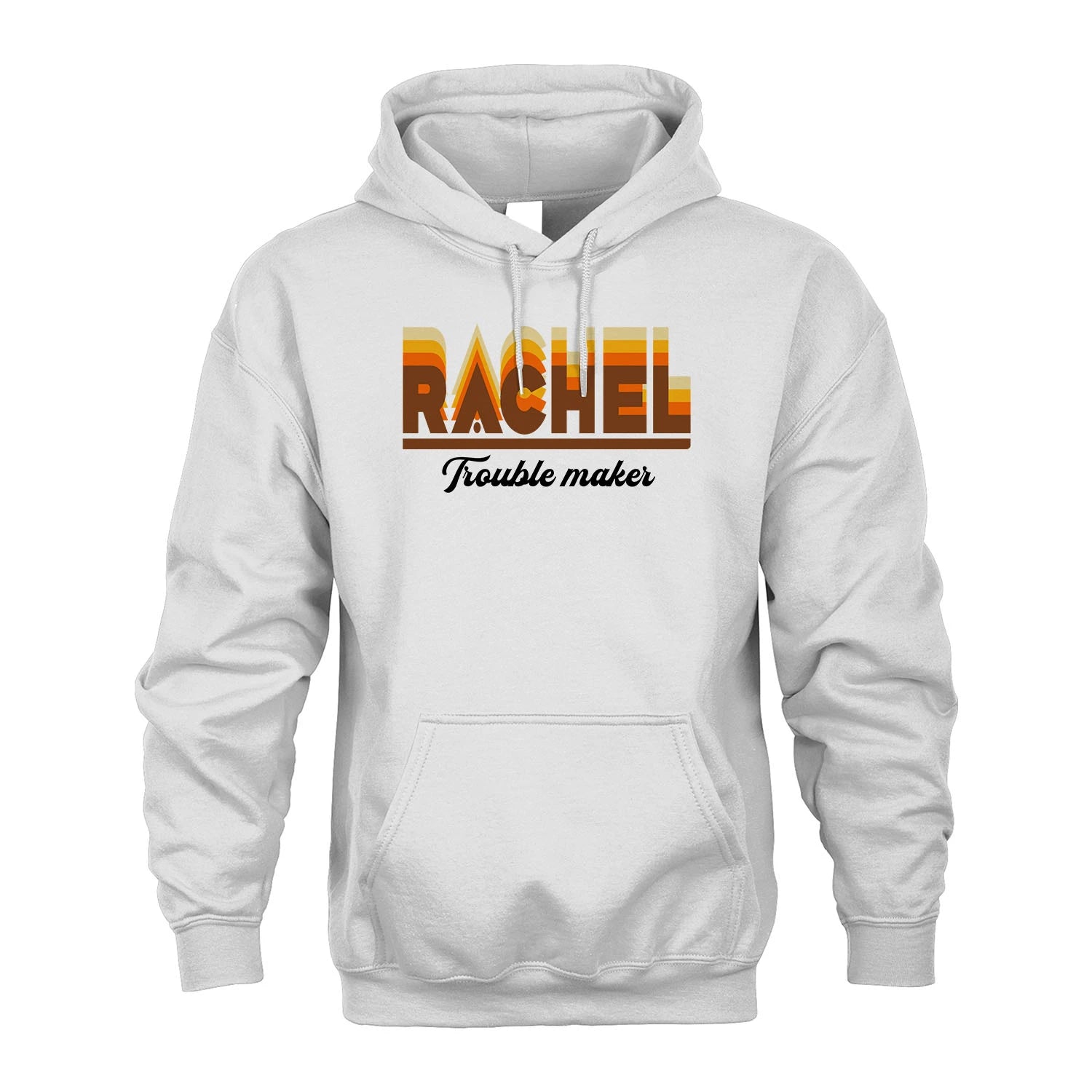 Your Name Trouble Maker Funny Shirt RACHEL M1-34