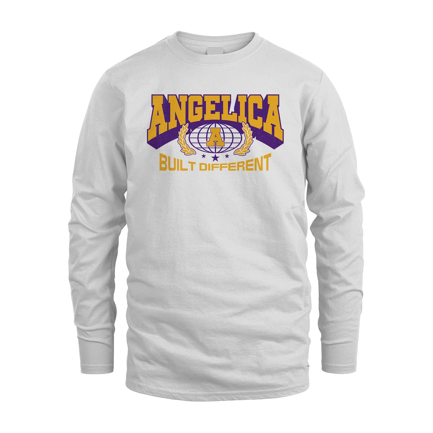 Your Name Built Different Sporty Shirt ANGELICA M1-32