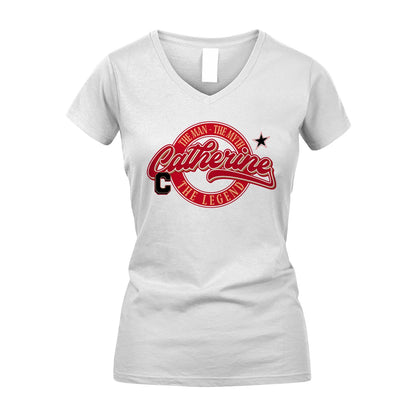 The Man The Myth The Legend Sporty Shirt CATHERINE M1-14
