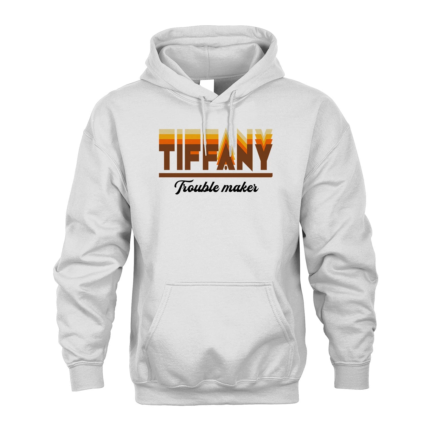 Your Name Trouble Maker Funny Shirt TIFFANY M1-34