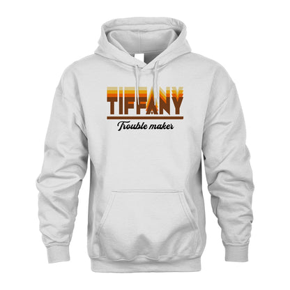 Your Name Trouble Maker Funny Shirt TIFFANY M1-34