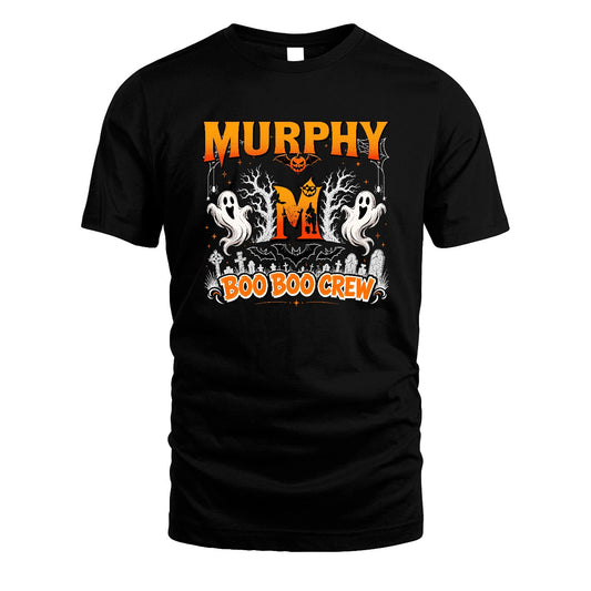 Boo Boo Crew Halloween Custom Name Shirt MURPHY M1-28