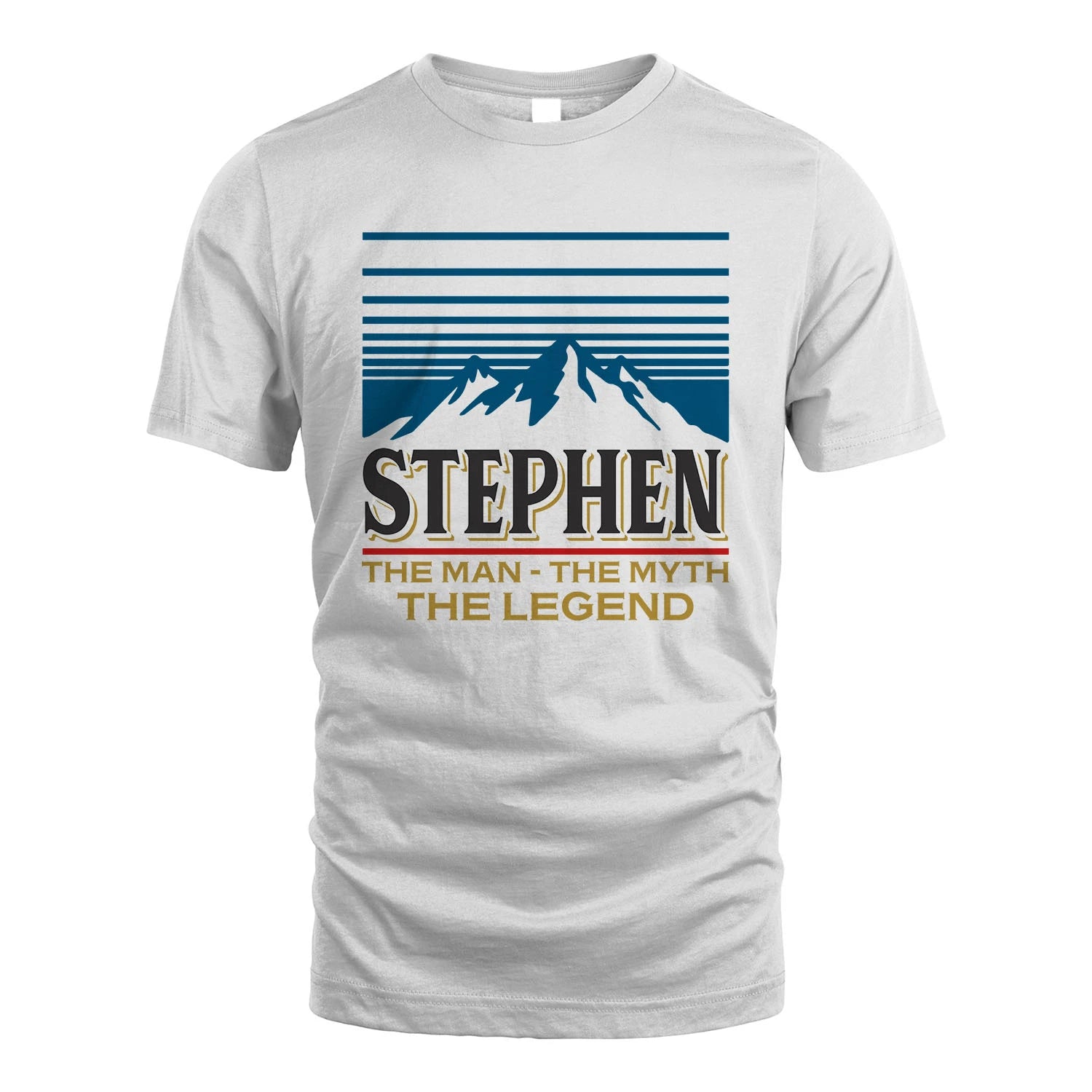 The Man The Myth The Legend Vintage Mountain Shirt STEPHEN M1-19