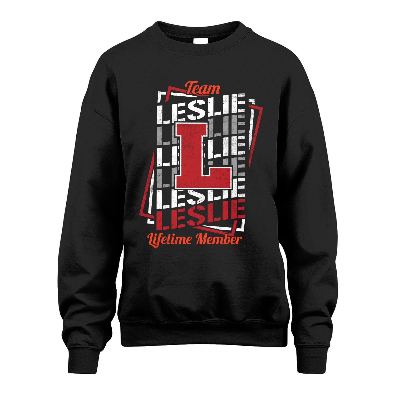 Team Your Name Lifetime Member Sporty Shirt LESLIE M1-25