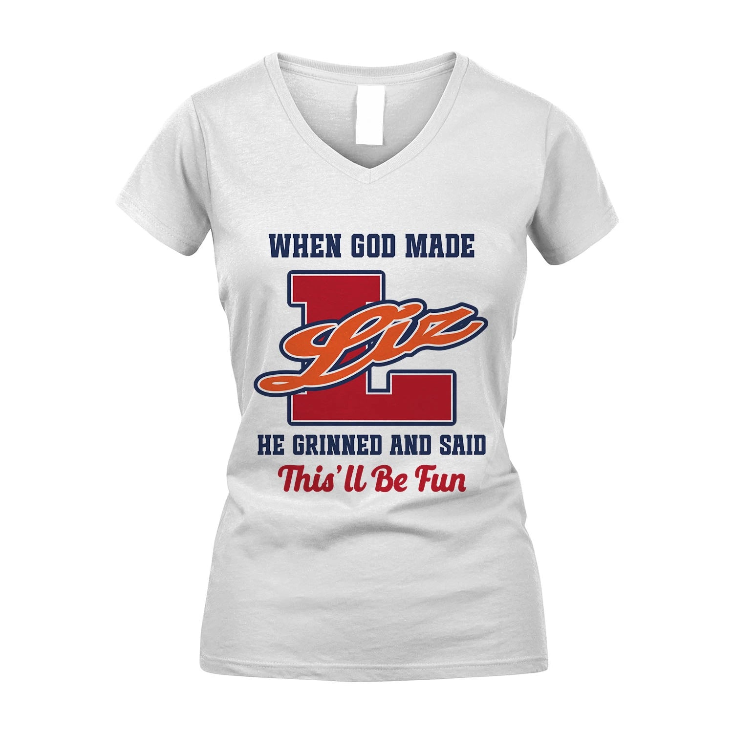 God Made Your Name Custom Shirt LIZ M1-16