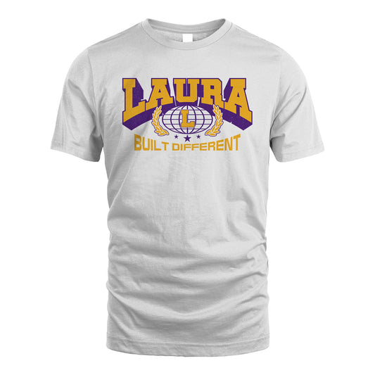 Your Name Built Different Sporty Shirt LAURA M1-32
