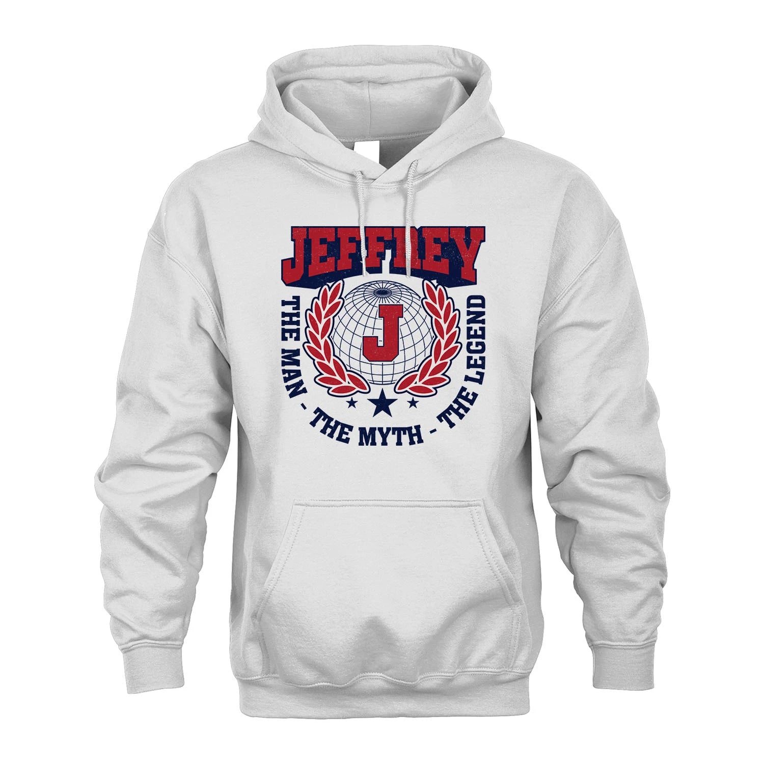 The Man The Myth The Legend Logo Shirt JEFFREY M1-30